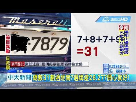 機車車牌 吉凶 3+1術語